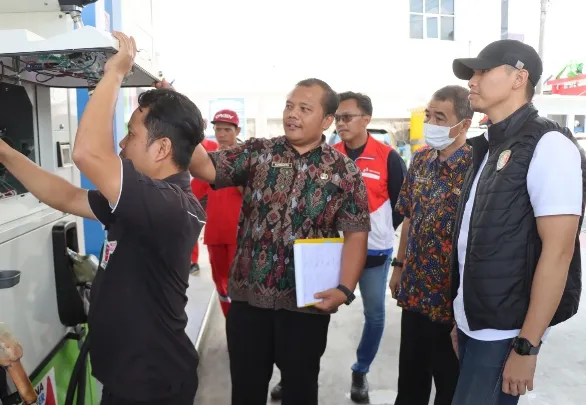 Polres Malang Sidak SPBU, Pastikan Kondisi BBM Aman Saat Mudik Lebaran 2024