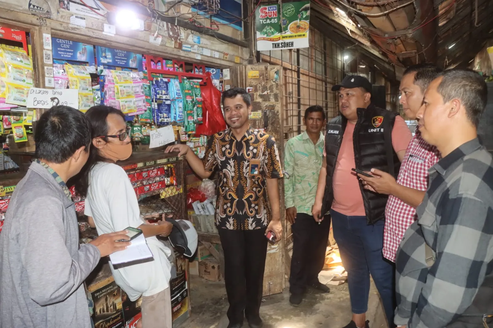 Jelang Ramadhan, Satgas Pangan Polres Probolinggo dan Disperindag Pantau Stok dan Harga Bahan Pokok di Sejumlah Pasar