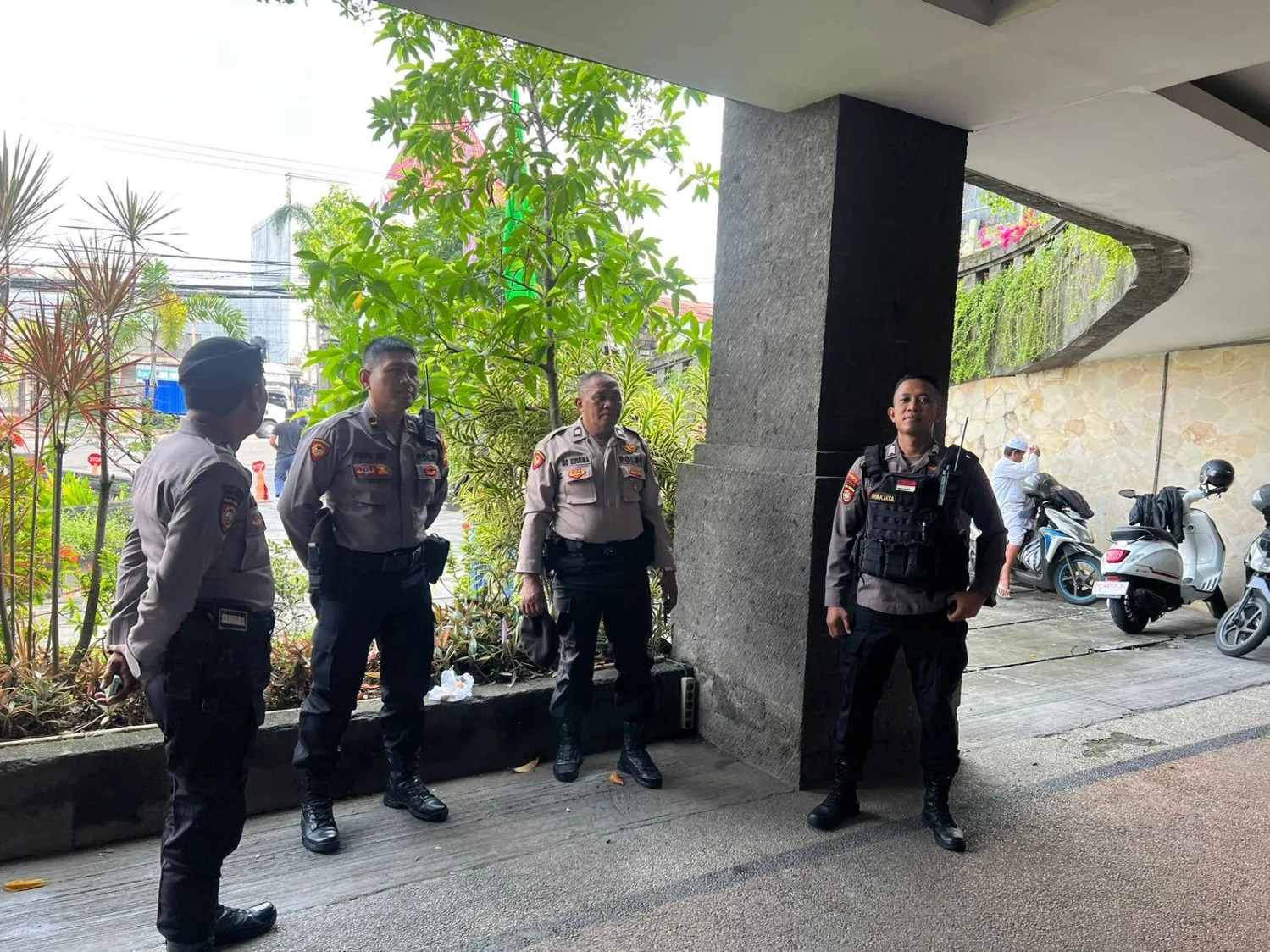 Polres Badung, Tingkatkan Pengamanan di Hotel Aston Denpasar