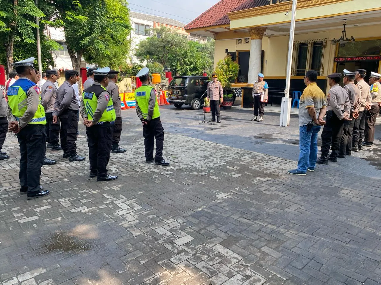 Kapolsek Simokerto Apelkan Semua Anggota Jelang Bulan Ramadhan