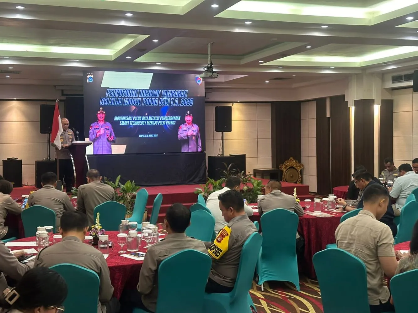 Polda Bali Adakan Rakernis Penyusunan Inisiatif Belanja Modal Satker Polda Bali