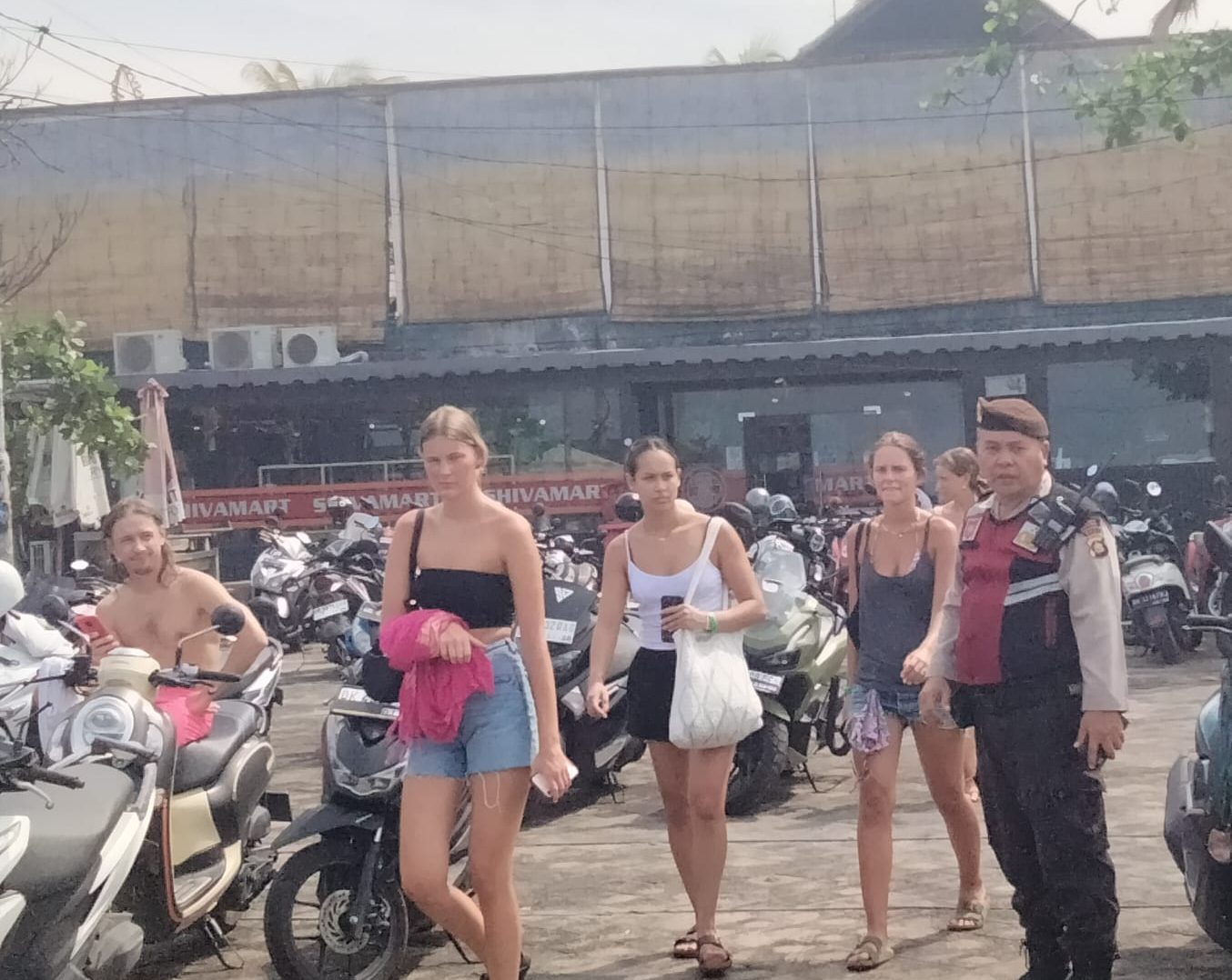 Beri Rasa Aman di Hari Raya Ngembak Geni, Polres Badung Tingkatkan Patroli Biru
