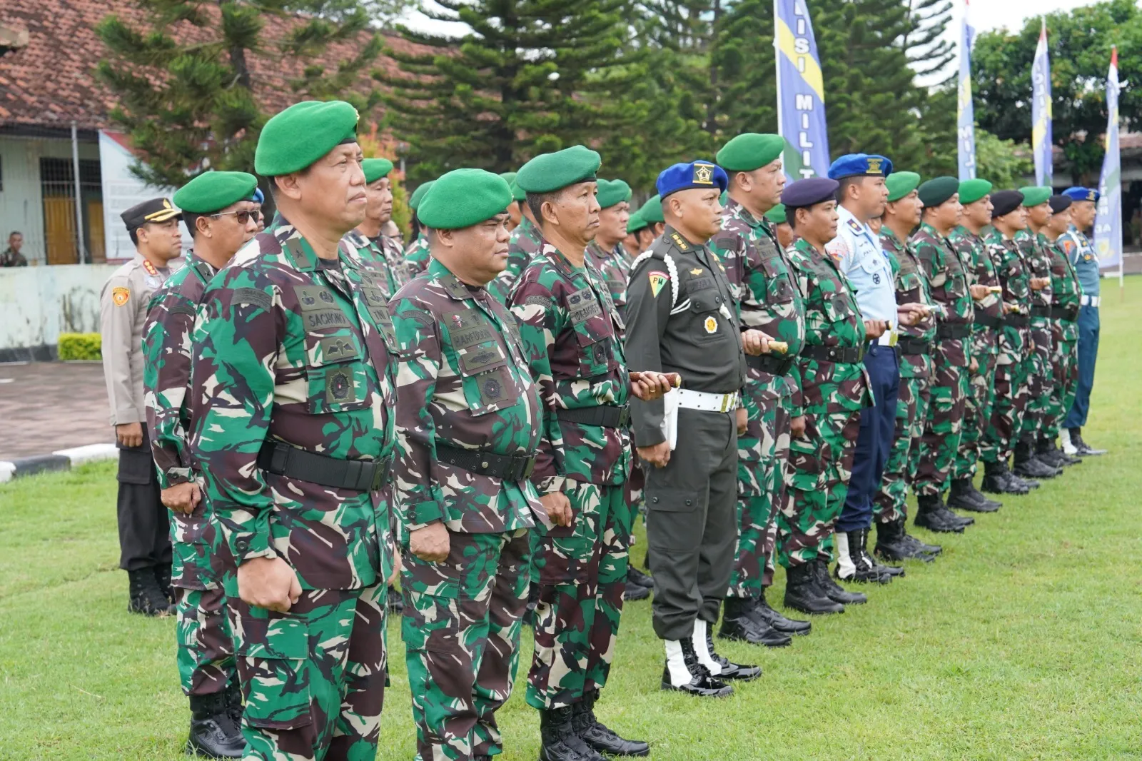 Upacara Operasi Gaktib dan Yustisi Polisi Militer Dihadiri Danrem 163/Wira Satya 