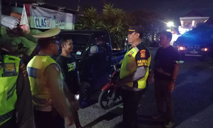 Tingkatkan Keamanan, BLP Malam Minggu Upaya Polsek Dentim Minimalisir Kerawanan 