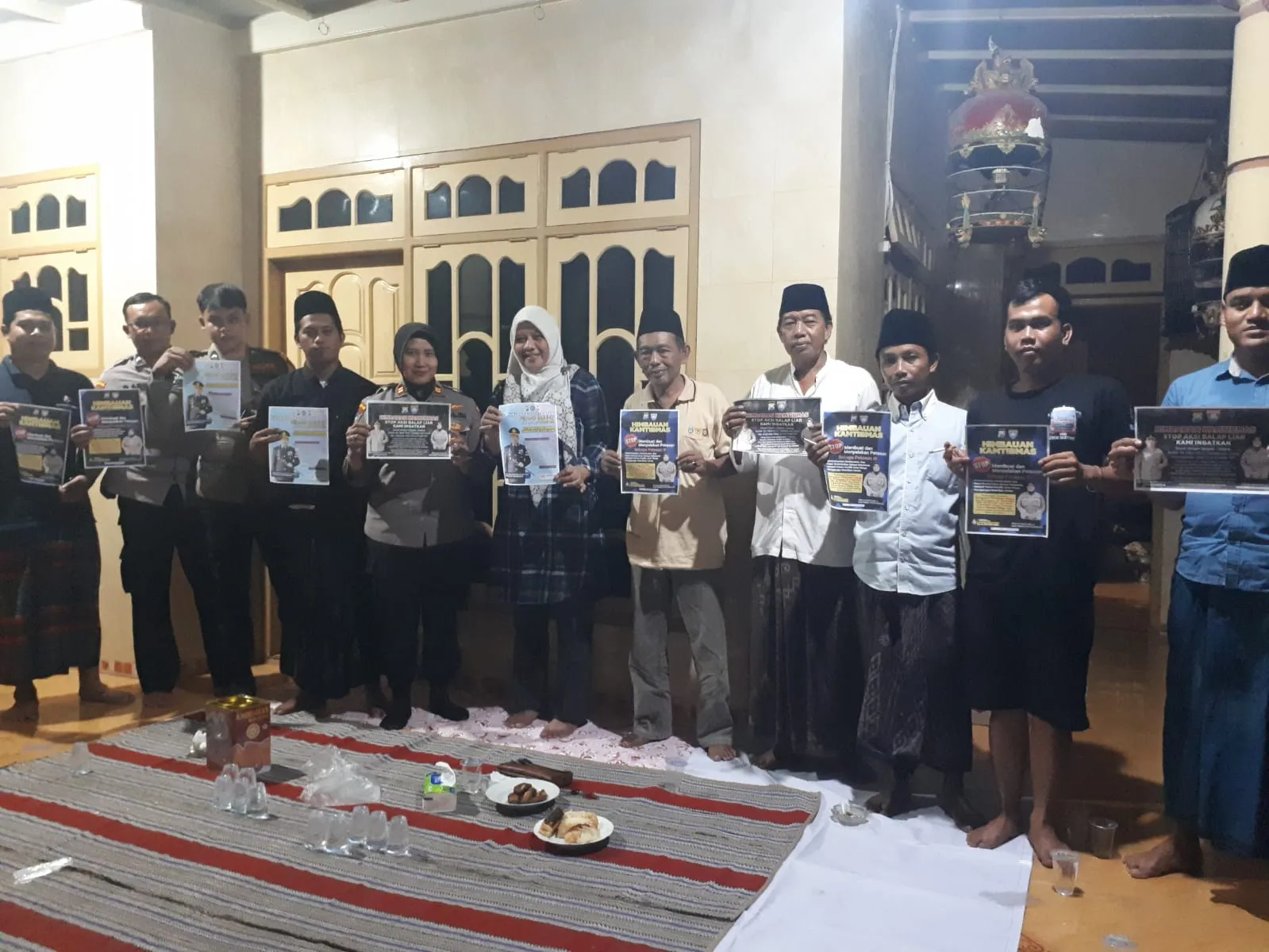 Satbinmas Polres Bangkalan Galang Masyarakat Jaga Kamtibmas di Bulan Suci Ramadhan