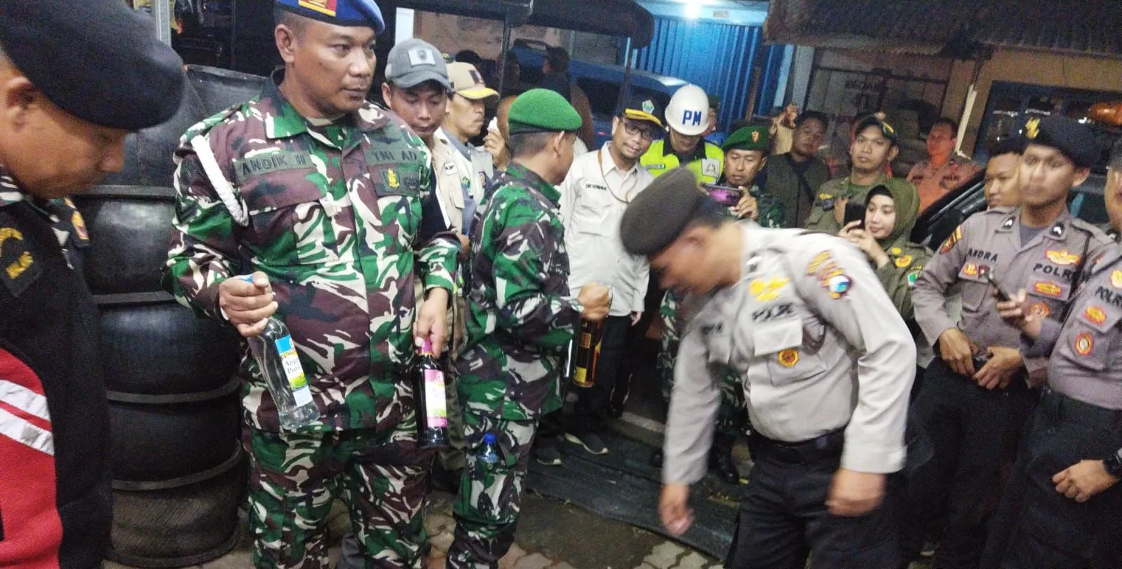 Operasi Pekat Semeru 2024 Polresta Malang Kota Amankan Ratusan Botol Miras