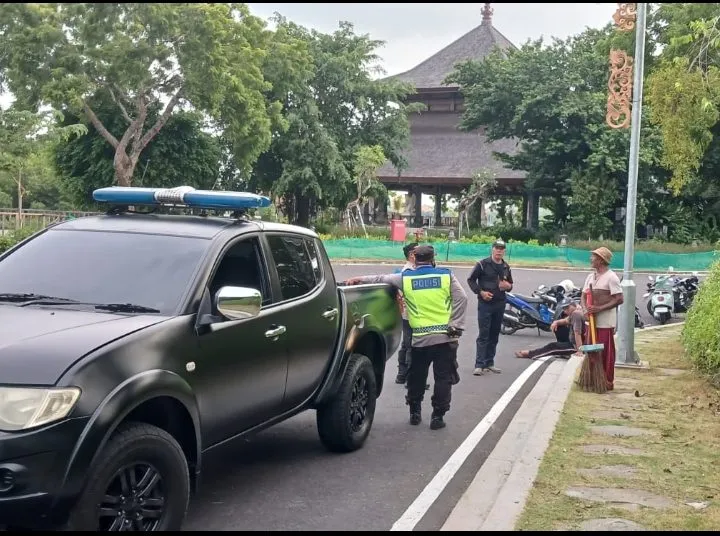 Polsek Densel, Tingkatkan Patroli Wilayah, Cegah Aksi Balap Liar Minggu Sore