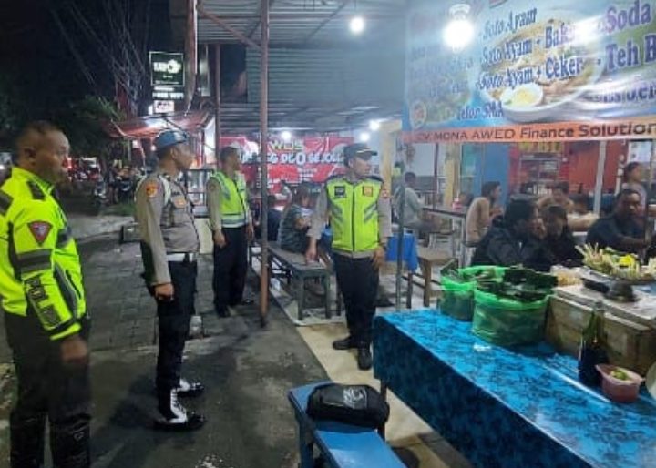 Pasca Pemilu, Intensifkan Pelaksanaan BLP, Polsek Dentim Cegah Potensi Konflik