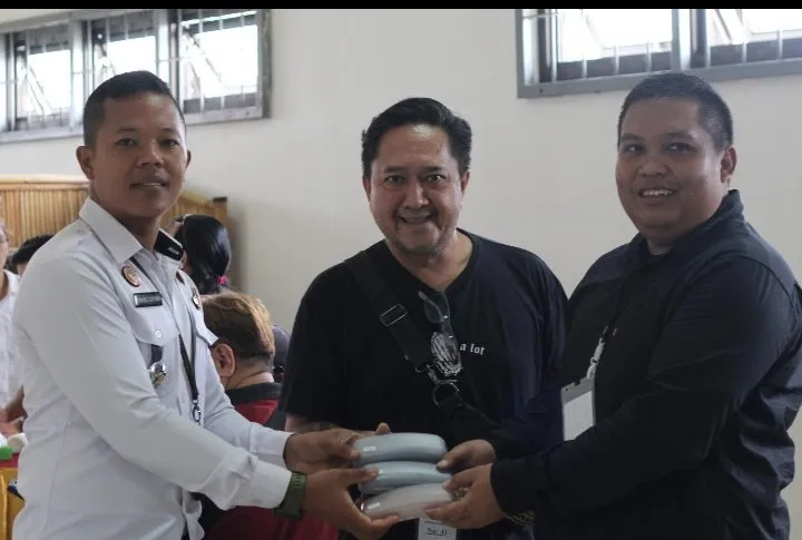 Lapas Narkotika Bangli Kerja Sama dengan BACC dan IROPIN Bali Periksa Mata WBP