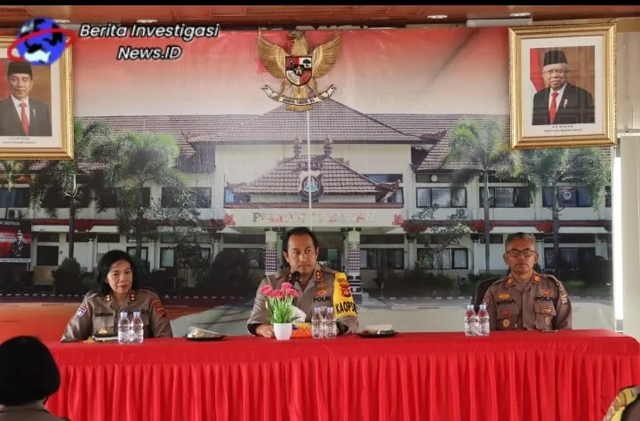 Tim Latkatpuan Bhabinkamtibmas Polda Bali Diterima Kapolres Tabanan