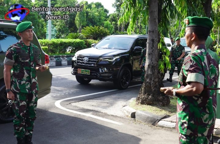 Danrem Sambut Kunker Pangdam IX/Udayana di Korem 163/WSA 
