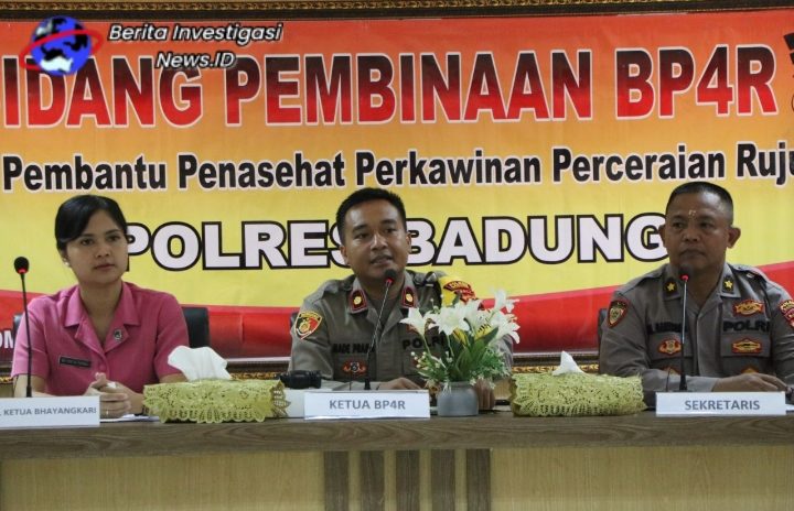 Pimpin Sidang BP4R, Wakapolres Badung; Jangan Cemburu Buta
