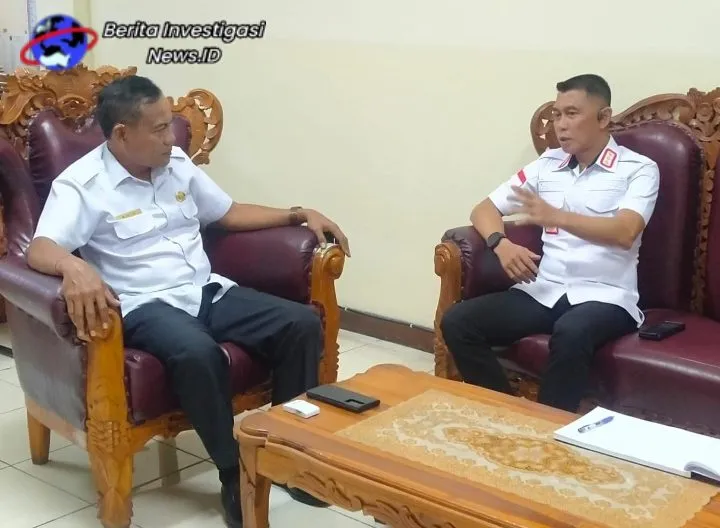 Tingkatkan Kualitas Petugas, Kalapas Kerobokan Audiensi ke Dinas Pemadam Kebakaran dan Penyelamatan