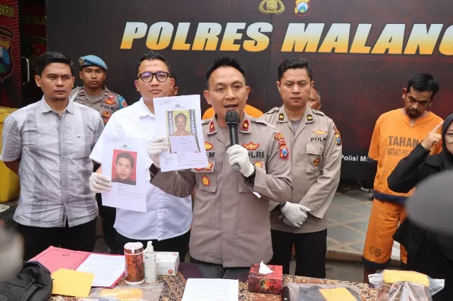 Polres Malang Amankan Empat Tersangka Perampokan di Kalipare, Dua DPO Dikejar