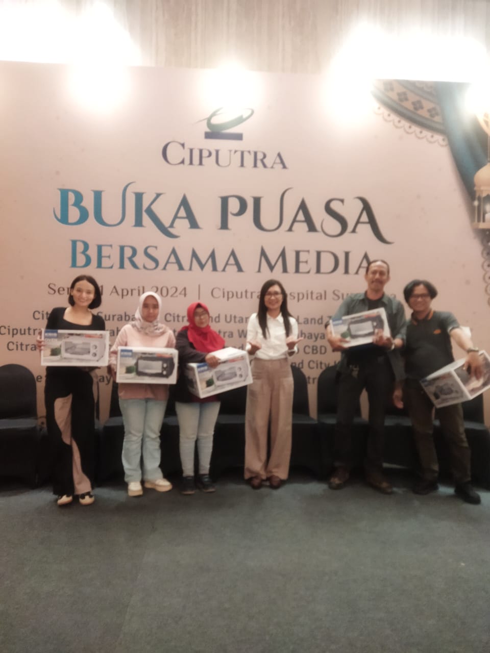 Komitmen Tingkatkan Kesehatan Ciputra Hospital Surabaya, Gelar Buka Bersama Media