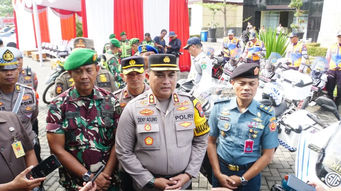 Polresta Sidoarjo Siagakan 1.191 Personel Dalam Operasi Ketupat Semeru 2024