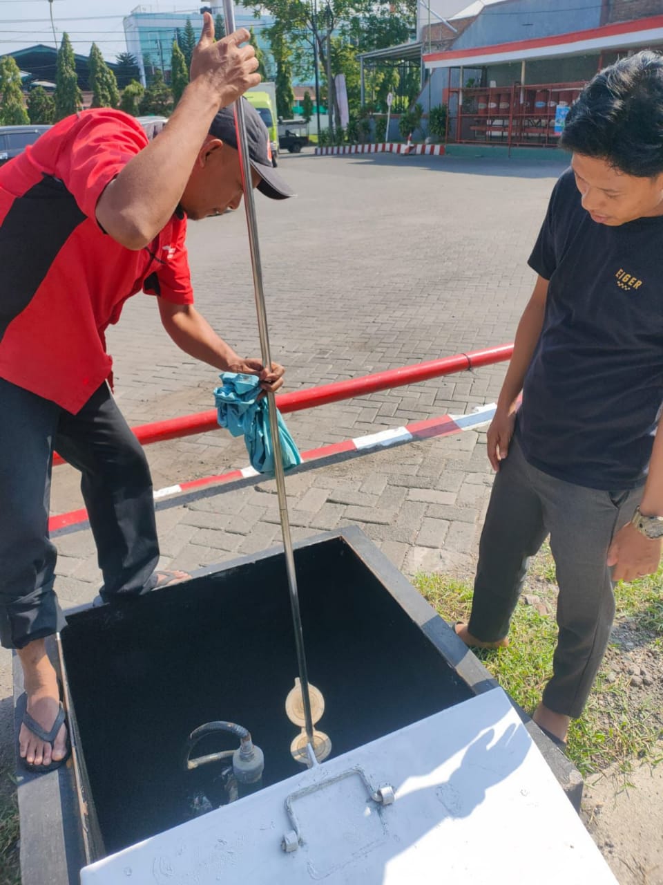 Polresta Sidoarjo Cek SPBU, Antisipasi Penyelewengan BBM di Masa Lebaran