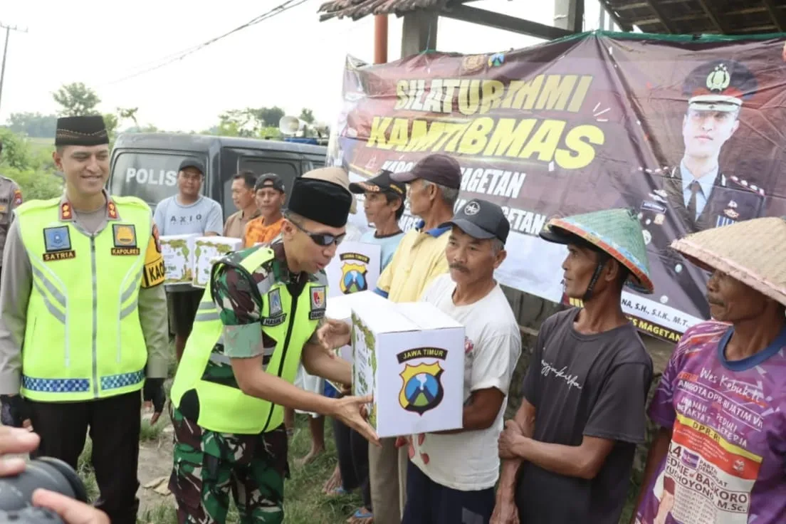 Sinergitas TNI Polri di Magetan Masifkan Patroli Pada Operasi Ketupat Semeru 2024