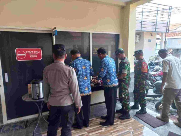 Polsek Sukodono Gelar Halal Bihalal Tiga Pilar di Mapolsek