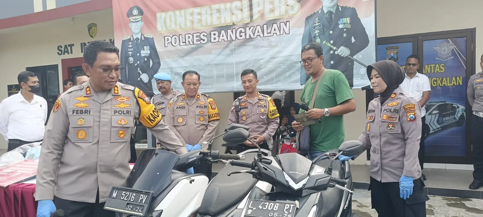 Polres Bangkalan Berhasil Ungkap Sejumlah Kasus Selama Bulan Maret - April 2024