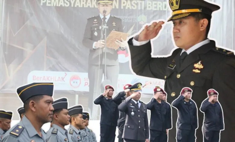 Lapas kelas IIA Kabupaten Sidoarjo Gelar Upacara Hari Bakti Pemasyarakatan Yang Ke 60