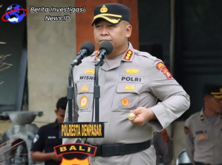Polresta Denpasar Gelar Upacara KRPP dan Wisuda Purna Bakti