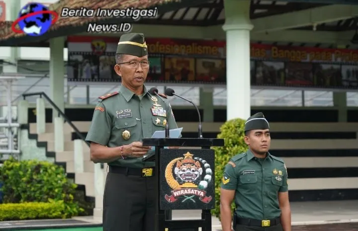 Upacara Pengibaran Bendera dan LKKP Personil Makorem 163/WSA 