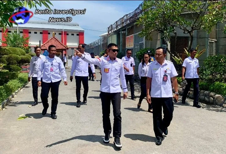 Mitigasi Bencana, Lapas Kerobokan Gandeng Dinas Pemadam Kebakaran dan Penyelamatan