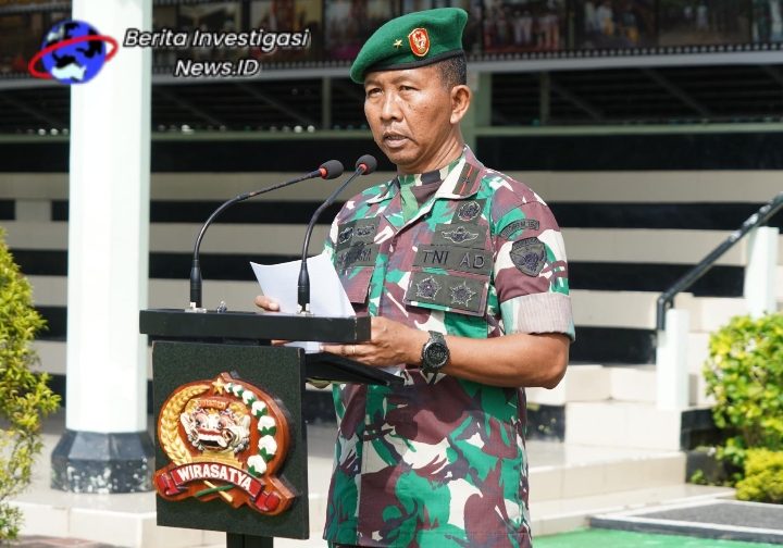 Pimpin Apel, Danrem 163/Wira Satya Berangkatkan Personil Cuti Lebaran