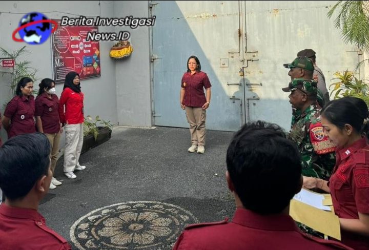 LPP Kerobokan Gelar Apel Siaga Geledah Serentak Bersama TNI-POLRI 
