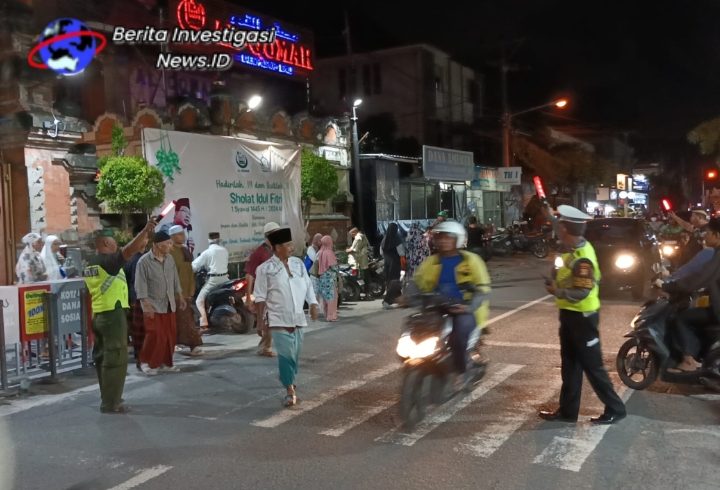 Tingkatkan Bluelight Patrol, Polsek Denbar Beri Rasa Aman Jelang Lebaran