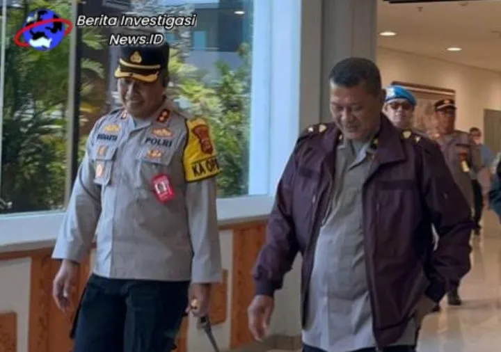 Sambut Kedatangan Tim Supervisi Mabes Polri Ops Ketupat 2024
