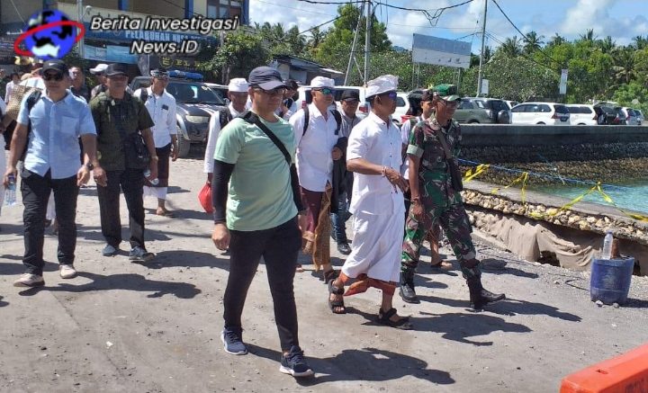 Darem 163/Wira Satya Kunjungi Posko Terpadu Angkutan Laut Lebaran