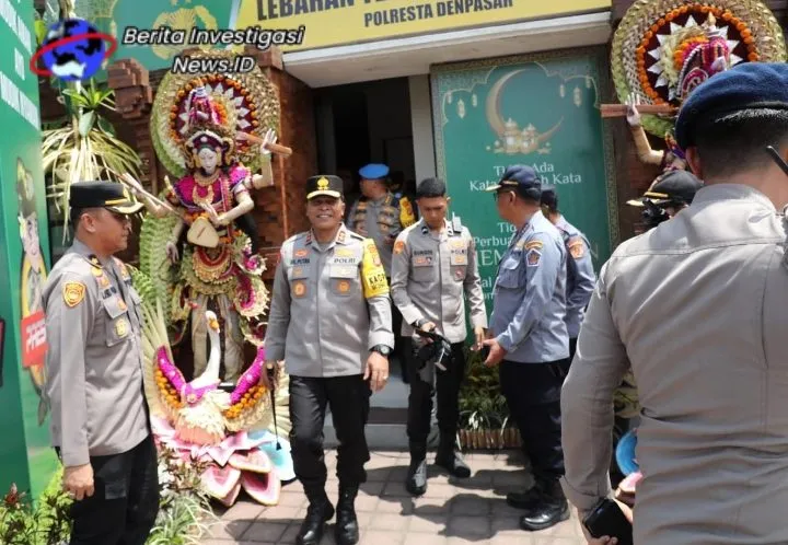 Cek Pos Pelayanan Terpadu Ubung, Kapolda Bali Pantau Arus Mudik