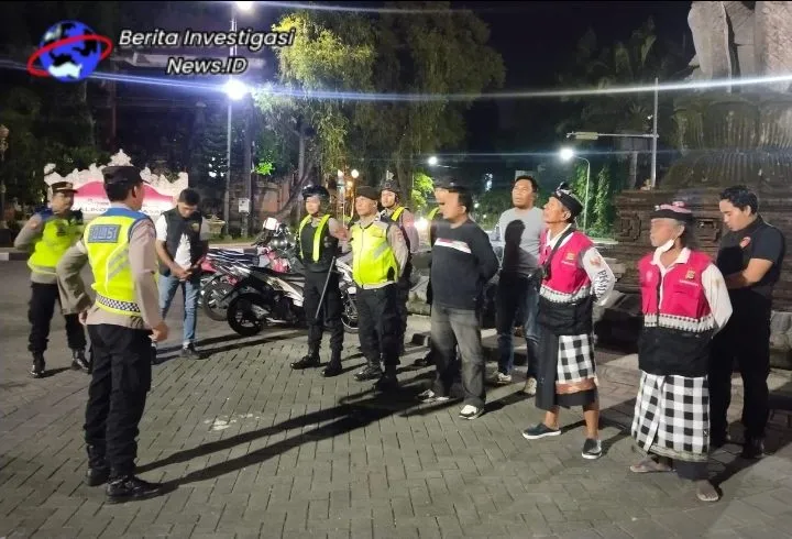 Apel Patroli Malam Minggu, Polsek Denbar Pastikan Keamanan Wilayah