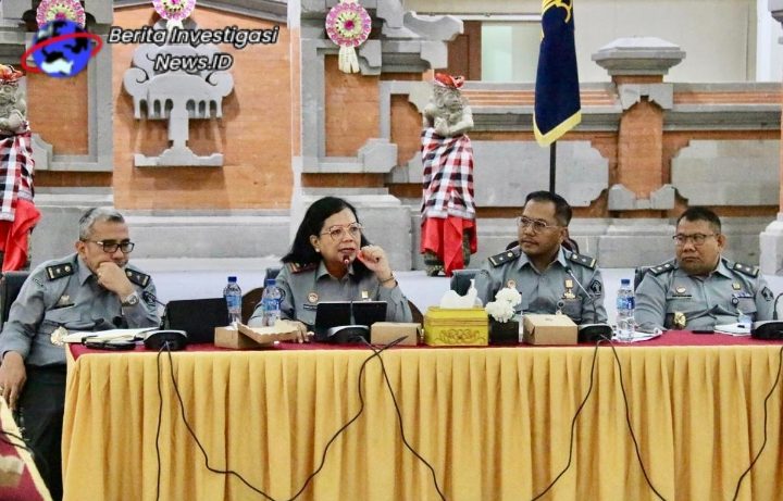 Rapat Evalusasi Triwulan I, Kanwil Kemenkumham Bali Maksimalkan Capaian Kinerja