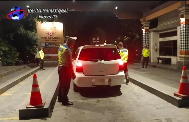 Polsek Kutsel Gelar KRYD Blue Light Antisipasi Arus Balik dan Kriminal