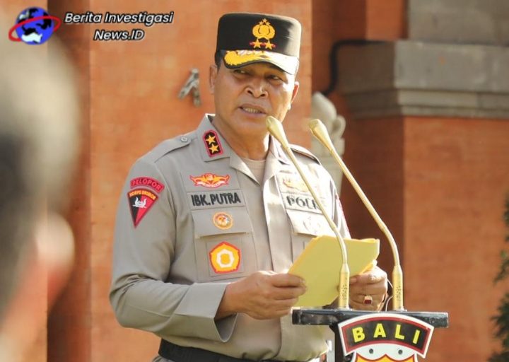 Kapolda Bali Pimpin Upacara Hari Kesadaran Nasional
