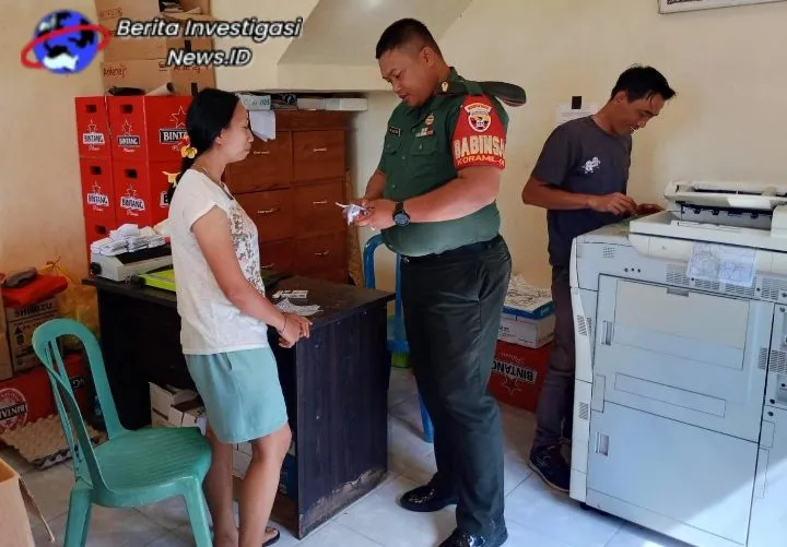 Motivasi Demi Kemajuan, Babinsa Komsos dengan Ketua BUMDes 