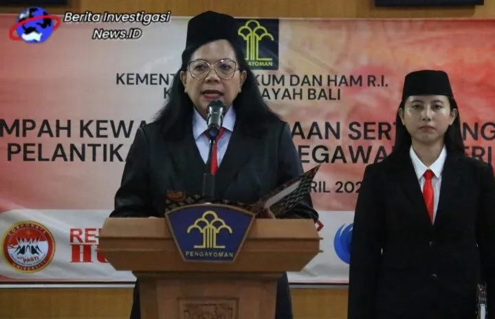 Kakanwil Kemenkumham Bali Ambil Sumpah WNA Menjadi WNI dan Lantik PPNS