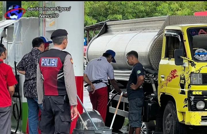 Patroli Polres Bandara Ngurah Rai Sambangi SPBU Angkasa Hingga DPPU  