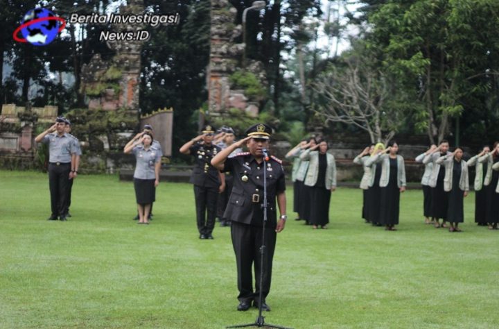 Lapas Narkotika Bangli Gelar Ziarah dan Tabur Bunga Peringati HBP ke 60
