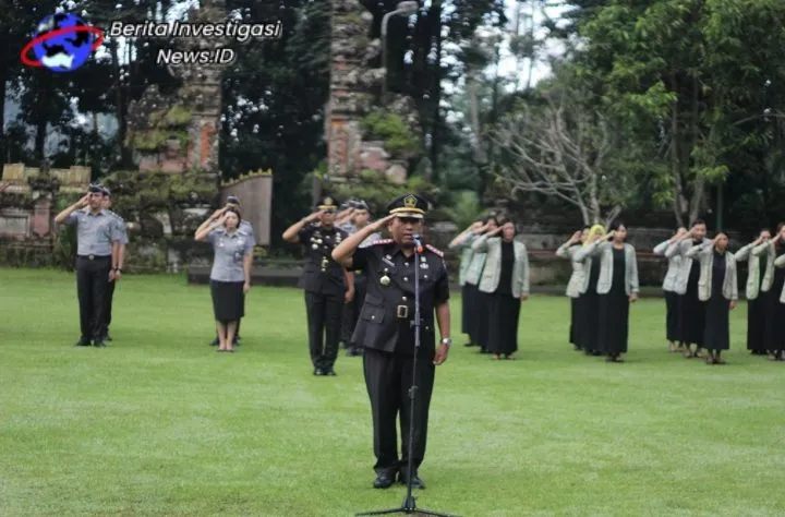 Lapas Narkotika Bangli Gelar Ziarah dan Tabur Bunga Peringati HBP ke 60