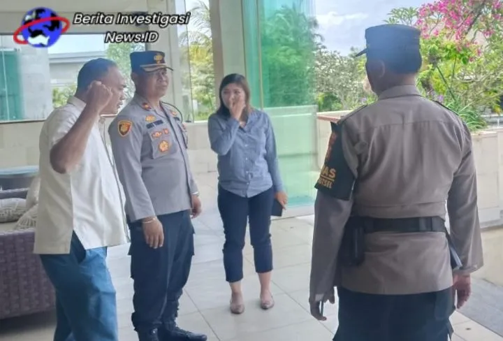 Persiapan Konferensi WWF, Kapolsek Kutsel Kunjungi Hotel Samabe