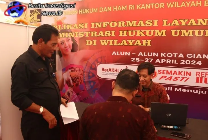 Melaui Giat Mobile IP Clinic Kemenkumham Bali Mudahkan Akses Masyarakat 