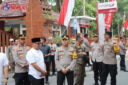 Aksi May Day 2024 di Nganjuk Berjalan Kondusif, Polisi Siagakan 500 Personel Pengamanan
