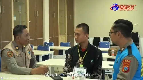 Biro SDM Polda Jatim Beri Pendampingan Casis Yang Orang Tuanya Meninggal Dunia