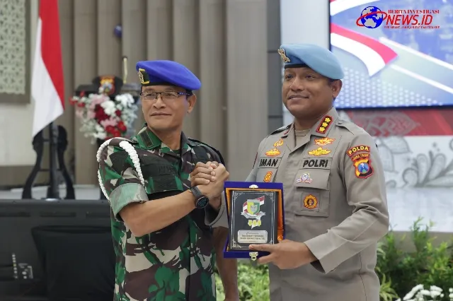 Polda Jatim dan Kodam V Brawijaya Pererat Soliditas dan Sinergitas Wujudkan TNI – Polri Solid