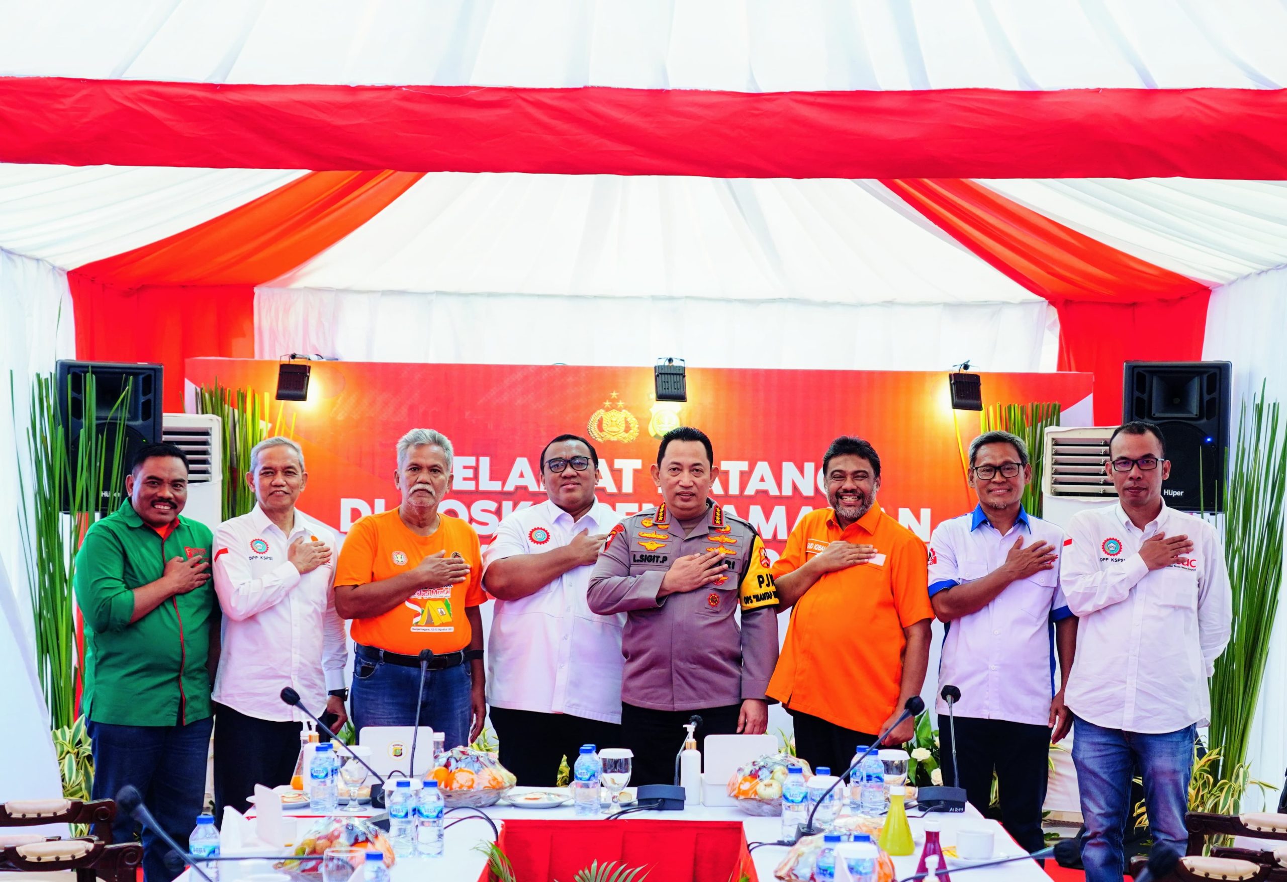 Komitmen Kapolri di Aksi May Day : Bentuk Timsus Untuk Lindungi dan Kawal Hak Buruh