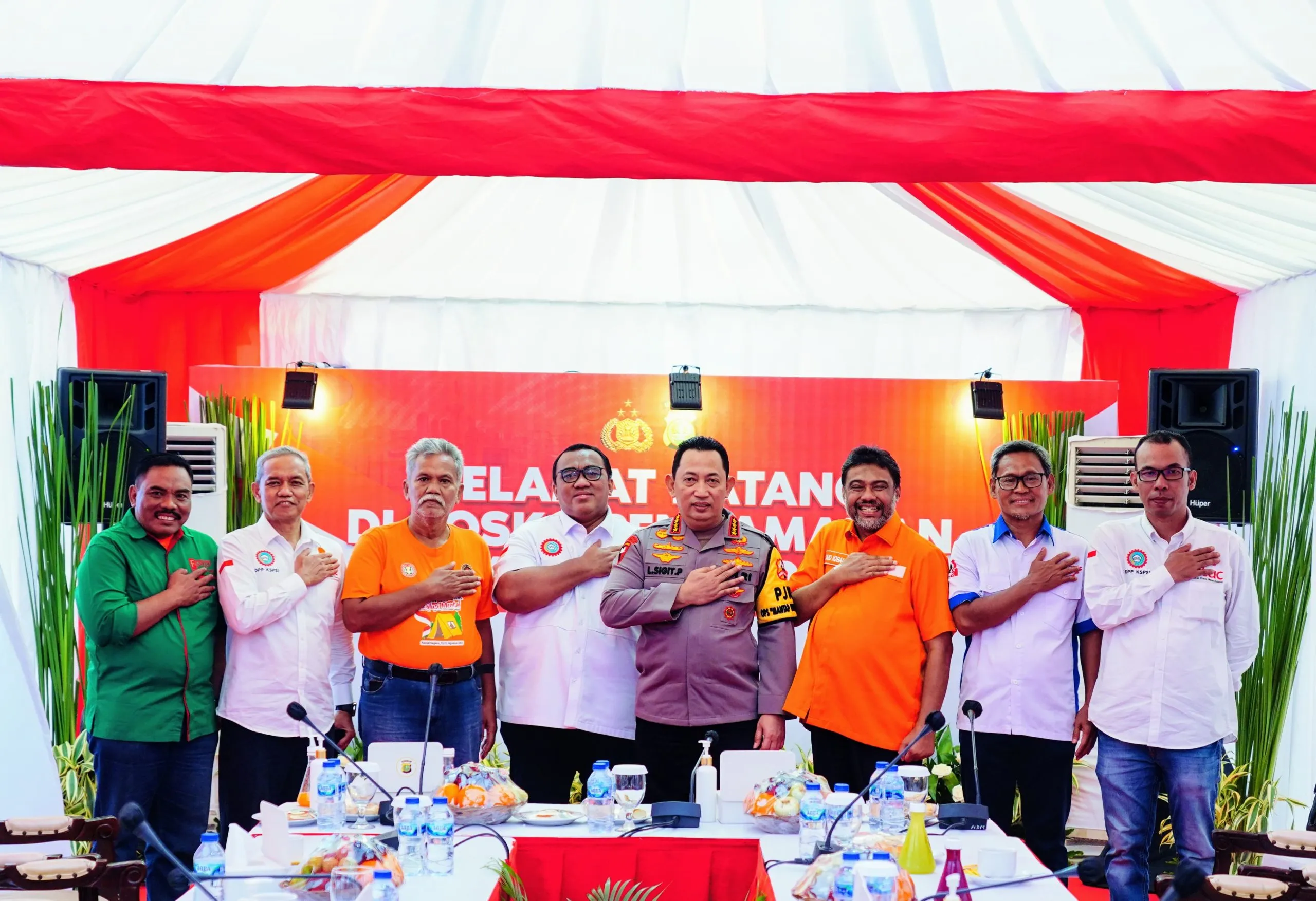 Komitmen Kapolri di Aksi May Day : Bentuk Timsus Untuk Lindungi dan Kawal Hak Buruh